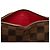 Louis Vuitton Brown Damier Ebene Papillon Pochette Marrone - vista 5