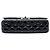 Chanel Black Medium Classic Shiny Crumpled Calfskin So Black Double Flap - view 3