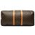 Louis Vuitton Brown Monogram Keepall Bandouliere 55 Marrone - vista 3