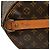 Louis Vuitton Brown Monogram Keepall Bandouliere 55 Marrone - vista 5