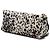 Clutch Burberry em pelo de bezerro com estampa de leopardo branco e aba com alça Fora de branco - vista 2