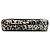 Clutch Burberry em pelo de bezerro com estampa de leopardo branco e aba com alça Fora de branco - vista 3