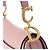 Borsa Saddle Dior Mini in pelle di vitello grana rosa - vista 10