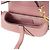 Borsa Saddle Dior Mini in pelle di vitello grana rosa - vista 4