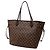 Louis Vuitton Brown Damier Ebene Neverfull MM Marrone - vista 2