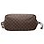 Louis Vuitton Brown Damier Ebene Neverfull MM Marrone - vista 3