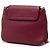 Gucci 1973 Piccola Borsa a Tracolla in Vitello Rosso con Catena Bordò - vista 2