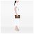 Clutch Burberry Brown Vintage Check Canvas Marrone Marrone chiaro - vista 6