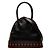 Saint Laurent Satchel aus schwarzem Leder mit Y-Ausschnitt