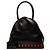 Saint Laurent Satchel aus schwarzem Leder mit Y-Ausschnitt - Ansicht 7