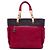 Chanel Paris Biarritz Tote aus gestepptem Canvas in Rot Large
