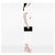 Clutch Saint Laurent Chyc Ligne in vernice nera Nero - vista 6