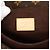 Louis Vuitton Brown Monogram Pochette Metis Marrone - vista 5