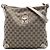 Gucci Borsa a tracolla Abbey D Ring in tela GG beige