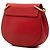 Chloé Borsa a Tracolla Drew Piccola in Pelle Rossa Rosso - vista 2
