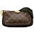 Louis Vuitton Brown Monogram Multi Pochette Accessoires Marrone