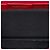 Clutch Saint Laurent Chyc Ligne in pelle testurizzata rossa Rosso - vista 4