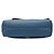 Clutch a patta Burberry Blue Medium in pelle con ricamo Equestrian Knight e spilla di sicurezza Blu scuro - vista 3