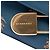 Clutch a patta Burberry Blue Medium in pelle con ricamo Equestrian Knight e spilla di sicurezza Blu scuro - vista 5