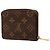 Monedero Zippy Monogram Marrón Louis Vuitton Castaño - vista 2