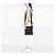 Borsa a tracolla Fendi Brown Zucca Canvas Marrone - vista 5