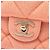 Chanel Pink CC Quilted Jersey East West Flap Rosa - vista 5