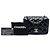 Chanel Black Mini Square Classic Patent Single Flap Nero - vista 6