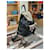 Prada Nylon-Rucksack mit Python-Leder Schwarz Python drucken - Ansicht 3