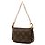 Louis Vuitton Brown Monogram Mini Pochette Accessoires Marrone - vista 2