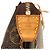 Louis Vuitton Brown Monogram Mini Pochette Accessoires Marrone - vista 5