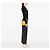 Borsa a tracolla Fendi in pelle gialla con cristalli Fab Giallo - vista 6