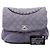 Chanel Purple Medium Quilted Nubuck Trianon Messenger Flap Porpora - vista 7