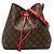 Néonoé Louis Vuitton Brown Monogram Neonoe MM Marrone