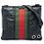 Gucci Bolso Bandolera Web Estampado GG Negro