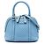 Borsa Dome Mini Microguccissima Blu Gucci Blu chiaro