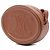 Céline Celine Borsa a Tracolla Oval Cuir Triomphe in Pelle di Vitello Marrone Small - vista 2