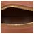 Céline Celine Borsa a Tracolla Oval Cuir Triomphe in Pelle di Vitello Marrone Small - vista 4