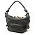 Chloé Gray Leather Paddington Shoulder Bag Brown Dark grey - view 2