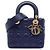 Dior Blue Small Lambskin Cannage My ABCDior Lady Dior