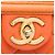 Chanel Orange Small Quilted Caviar Sunset On The Sea Flap Arancione - vista 5