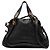 Chloé Paraty Satchel aus Narbenleder in Schwarz, Größe Medium