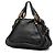 Chloé Paraty Satchel aus Narbenleder in Schwarz, Größe Medium - Ansicht 2