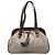 Céline Borsa Celine Beige Macadam Canvas con nappina e chiusura a telaio