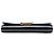 Clutch Louis Vuitton Louise in Vernis Nero - vista 3