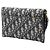 Dior Blue Oblique Canvas Saddle Wallet On Chain Navy blue - view 2