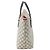 Borsa Tote Gucci Beige GG Supreme Linea A Fold Over - vista 3