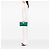 Clutch Saint Laurent Chyc Ligne in pelle verde - vista 6