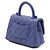 Borsa Chanel Purple Extra Mini Quilted Caviar Incognito Coco Top Handle Porpora - vista 2