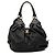 Louis Vuitton Brown Monogram Mahina L Marrone Marrone scuro