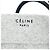 Céline Celine Gray Medium Felt Phantom Luggage Tote Marrone Grigio - vista 5